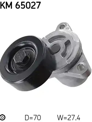 Napínací kladka, žebrovaný klínový řemen SKF VKM65027 Top Prodej
